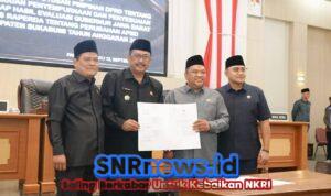 Paripurna DPRD Sukabumi, Asep Japar: Telah Melalui Tahapan Evaluasi, Sesuai dengan Kebutuhan Pembangunan Daerah