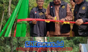 Asep Japar Resmikan Jembatan Leuwi Sintok: Sukabumi Mubarokah, Kolaboratif dan Semangat Gotong Royong Semoga Bermanfaat