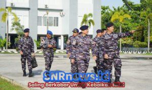 Perkuat Sinergi dan Koordinasi Pengamanan Selat Malaka, Danlanal Dumai Sambut Kunjumgan Danguskamla Koarmada I