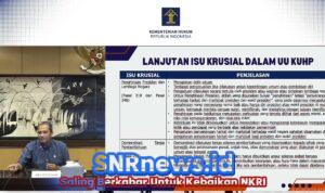 Menkum: Penyusunan KUHAP Libatkan Fakultas Hukum hingga Masyarakat Sipil Seluruh Indonesia