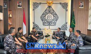 Danlanal Bintan Lakukan Kunjungan Silahturahmi Ke Kejari Bintan Untuk Perkuat Sinergi Penegakan Hukum