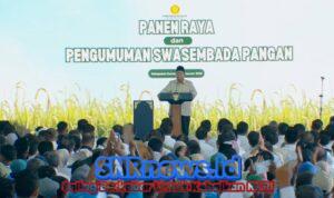 Prabowo Bangga Swasembada Pangan Tercapai dalam Setahun: Kita Berdiri di Atas Kaki Sendiri