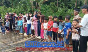 Santunan Warga Warnai Peresmian Jalan Kampung Mandala Sukabumi oleh H. Isep Dadang Sukmana