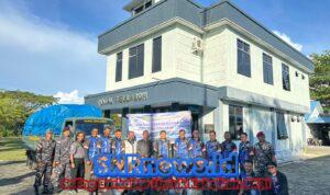 Danlanal Sabang Lepas Bantuan Kemanusiaan Untuk Korban Bencana di Kabupaten Pidie Jaya