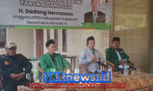 Anggota DPRD Kabupaten Sukabumi, H. Dadang Hermawan Aspirasi Jalan Rusak dan Dukungan Kegiatan Keagamaan