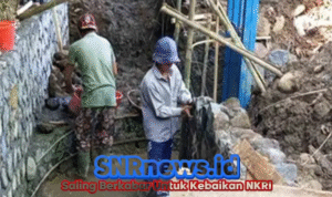Dinas PU Sukabumi Rekonstruksi DI Cipamatutan Infrastruktur Pertanian Maju, Unggul, Berbudaya, dan Berkah