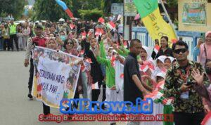 Kala Prabowo Pidato di Hadapan Petani-Nelayan Gorontalo, Spanduk Dukung MBG Membentang