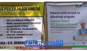 Dinas PU Sukabumi Rehabilitasi Jaringan Irigasi Citepus, Perkuat Ketahanan Pangan Petani Jadi Berkah Mubarokah