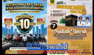 Sukabumi Mubarokah, Asep Japar Hadiah Motor dan Umroh untuk Warga Taat Pajak