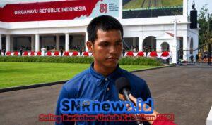 Ahmad Al-Fatih, siswa SMA Negeri Cendekia Agam Sumatra Barat, Bangga Gabung Paskibraka di Istasna