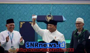 Cerita Prabowo Diterima Jadi Anggota Seumur Hidup NU di Jombang