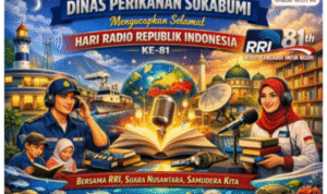 Dinas Perikanan Sukabumi Ucapkan Selamat Hari Radio Republik Indonesia ke-81