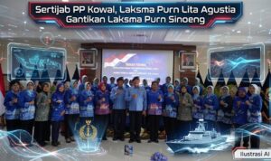 Sertijab PP Kowal, Laksma Purn Lita Agustia Gantikan Laksma Purn Sinoeng