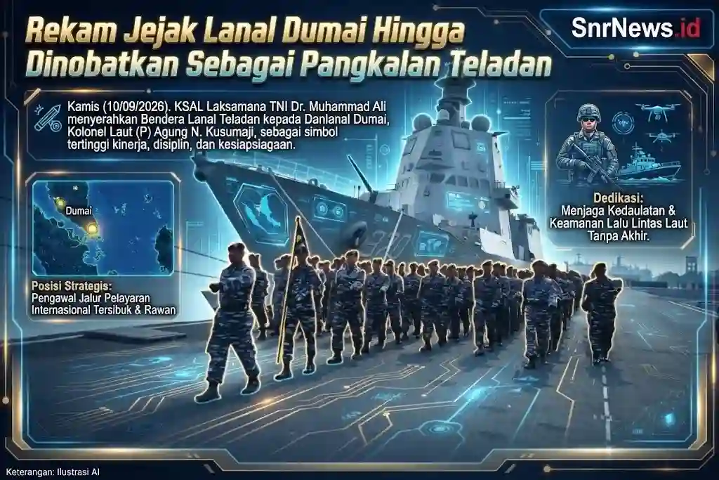 Rekam Jejak Lanal Dumai Hingga Dinobatkan Sebagai Pangkalan Teladan