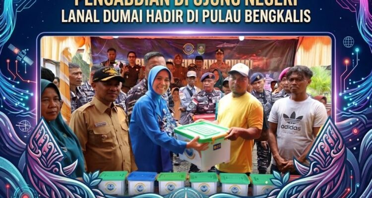 Pengabdian Di Ujung Negeri Lanal Dumai Hadir Di Pulau Bengkalis